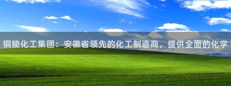 球盟会黑台子：铜陵化工集团：安徽省领先的化工制造商，提供全面