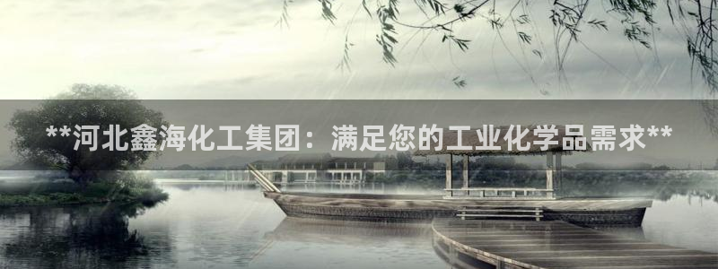 球盟会官方app首页入口：**河北鑫海化工集团：满足您的工业