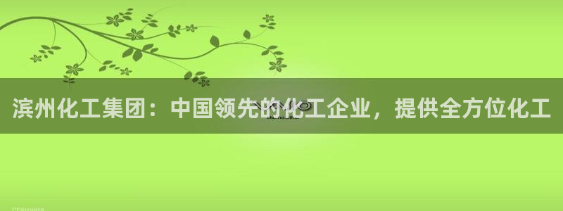 球盟会app最新地址下载安装：滨州化工集团：中国领先的化工企