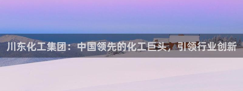 球盟会用的客服聊天是哪个软件：川东化工集团：中国领先的化工巨