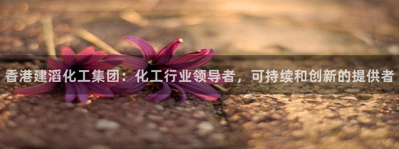 球盟会官网app下载：香港建滔化工集团：化工行业领导者，可持