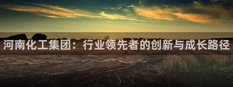 球盟会能提现吗安全吗：河南化工集团：行业领先者的创新与成长路